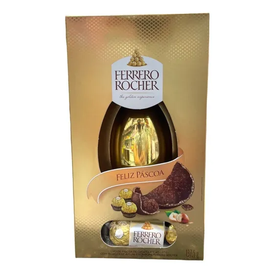 Ovo De Páscoa Com Bombom 137,5g Ferrero Rocher